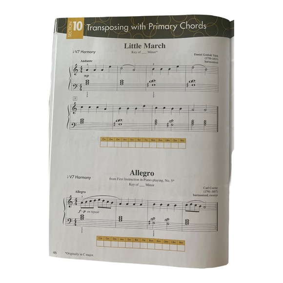 Piano Adventures Scale and Chord Book 1 : Five-Finger Scales and Chords - Picture 7 of 9